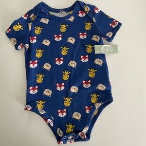 ✨👶🏻Baby Boy blue cow printed bodysuit ✨👶🏻